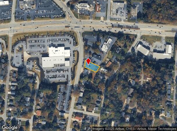  314 Memorial Dr, Greer, SC Parcel Map