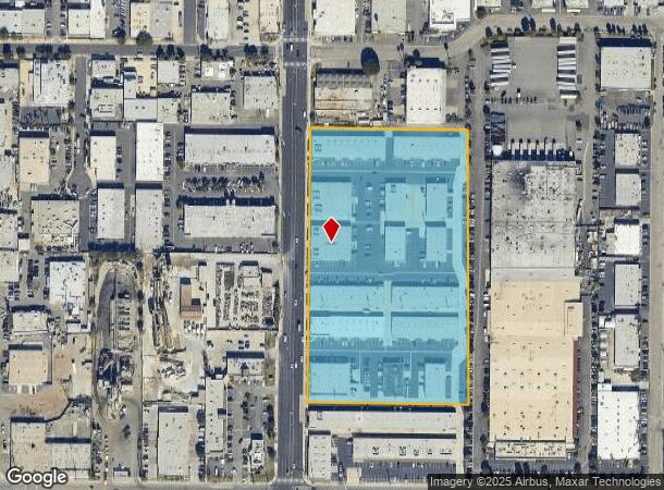 2165 S Grand Ave, Santa Ana, CA Parcel Map