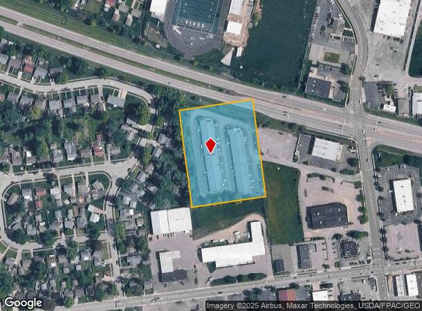 38 S Allison Ave, Xenia, OH Parcel Map
