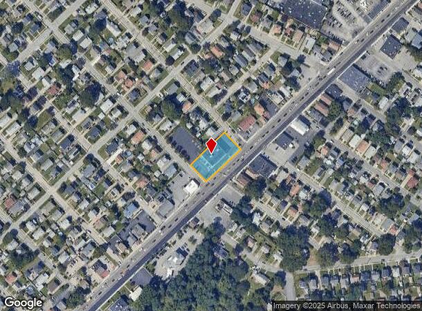 815 Reservoir Ave, Cranston, RI Parcel Map