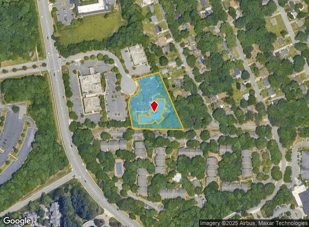  7 Corporate Center Ct, Greensboro, NC Parcel Map