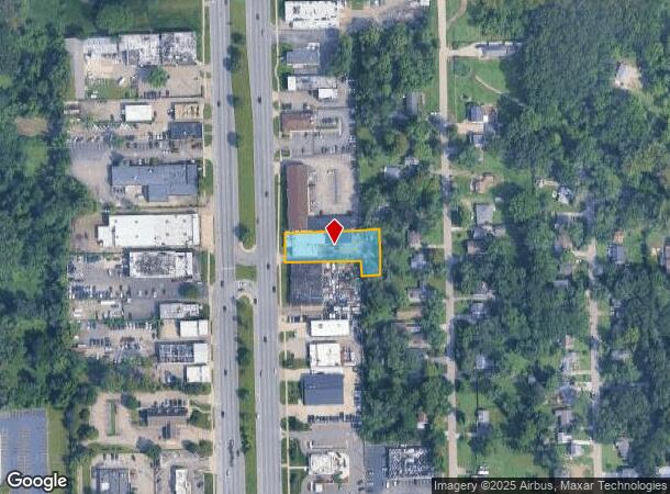  23262 Telegraph Rd, Southfield, MI Parcel Map