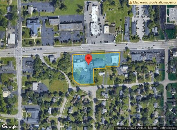  8545 Main St, Williamsville, NY Parcel Map