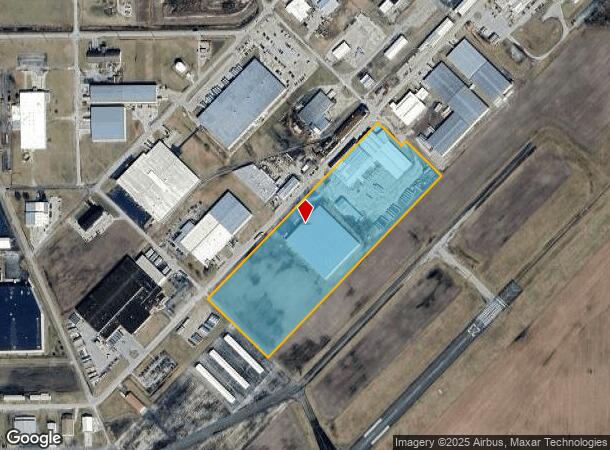  845 A Ave E, Seymour, IN Parcel Map