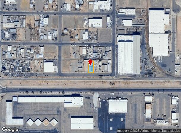 2524 E Harrison St, Phoenix, AZ Parcel Map