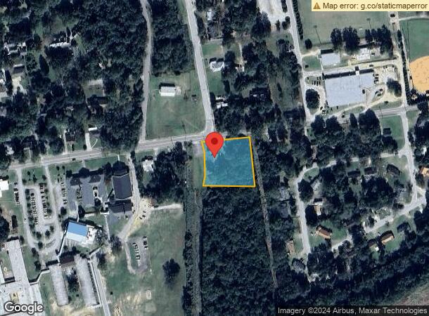  848 Hagood Ave, Barnwell, SC Parcel Map