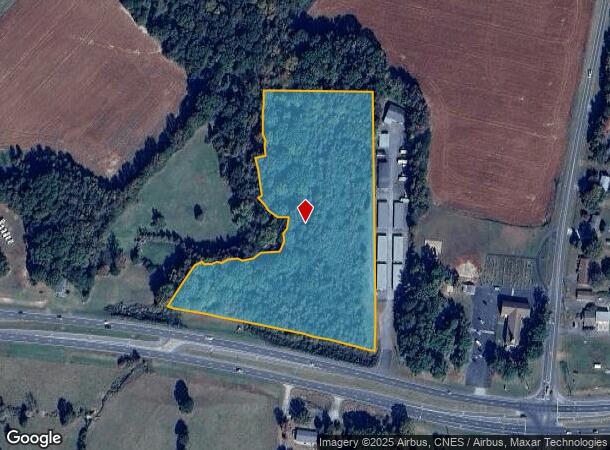 W Red Cross Rd, Oakboro, NC Parcel Map