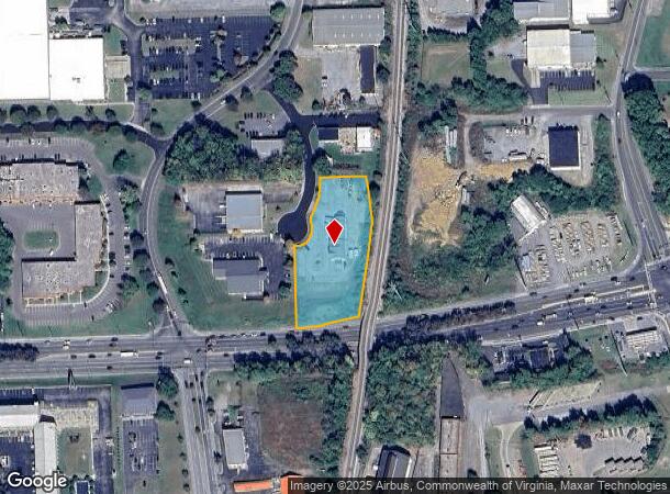 1325 7Th St Ne, Roanoke, VA Parcel Map