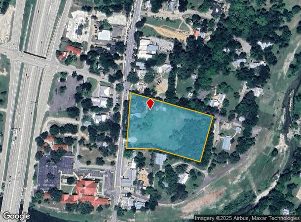  35 S Main St, Salado, TX Parcel Map