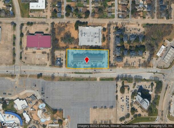  1975 E Lamar Blvd, Arlington, TX Parcel Map