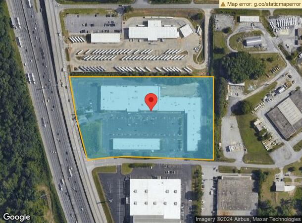  5300 Frontage Rd, Forest Park, GA Parcel Map