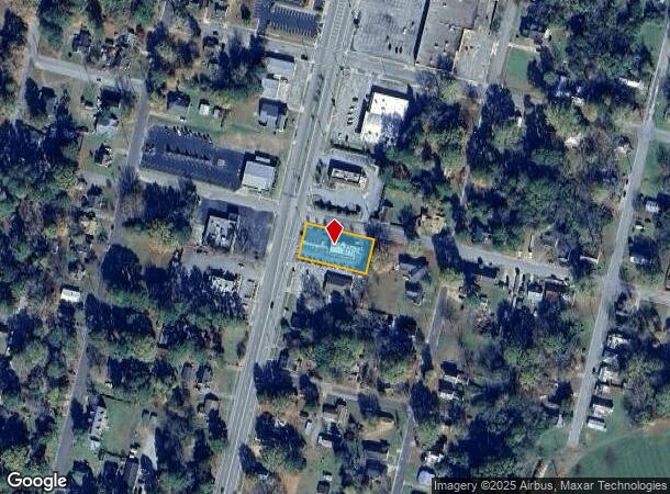  615 Main St, Scotland Neck, NC Parcel Map