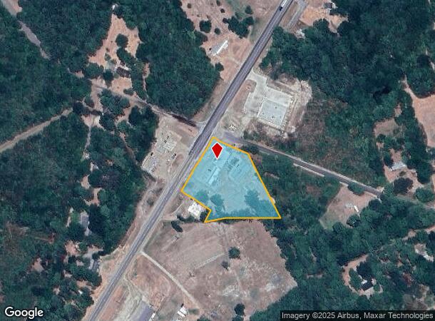  15698 Us Highway 96 N, Brookeland, TX Parcel Map