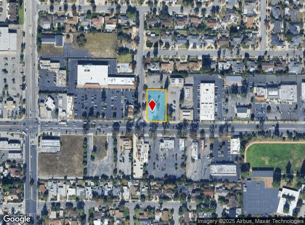 995 W Foothill Blvd, Claremont, CA Parcel Map