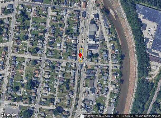 408 2Nd St, Carnegie, PA Parcel Map