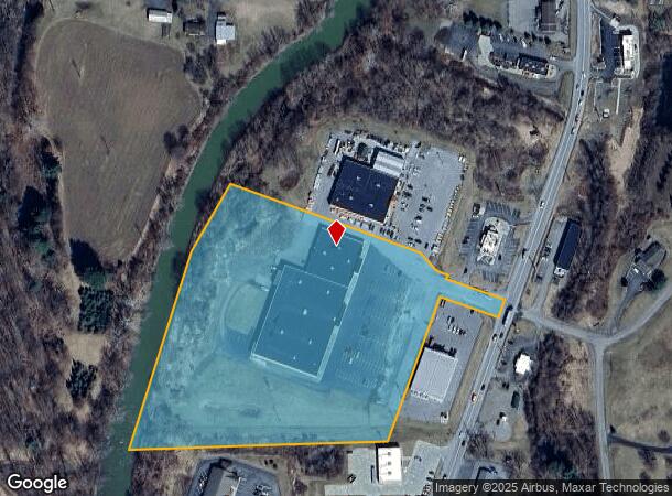  1442 S Main St, Mansfield, PA Parcel Map