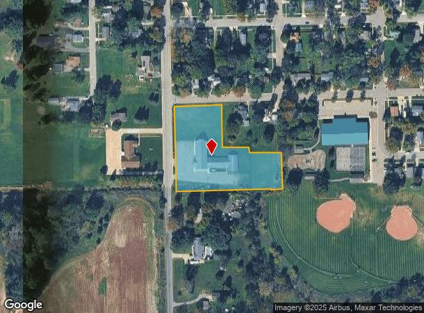  811 S Oak St, Durand, MI Parcel Map