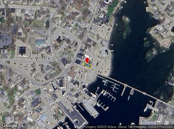 12 Bridge St, Boothbay Harbor, ME Parcel Map