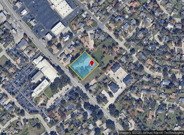 1633 Williams Dr, Georgetown, TX Parcel Map
