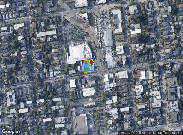 1480 Shattuck Ave, Berkeley, CA Parcel Map