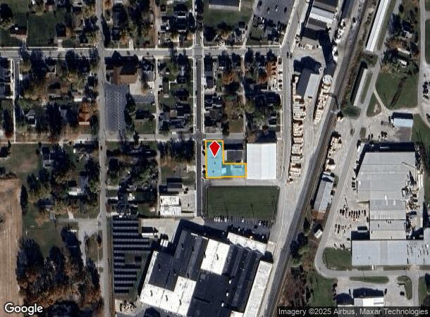  13216 West St, Grabill, IN Parcel Map