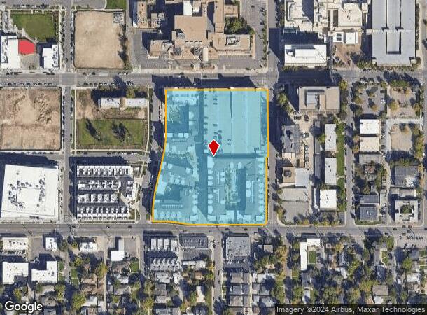  895 Clermont St, Denver, CO Parcel Map