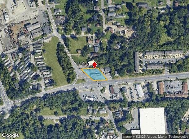  3023 Hammonds Ferry Rd, Halethorpe, MD Parcel Map