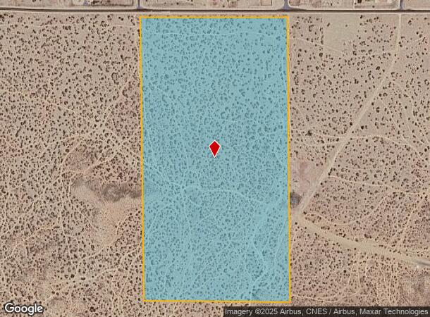 Corner Avenue O Pav /158E Nog, Palmdale, CA Parcel Map