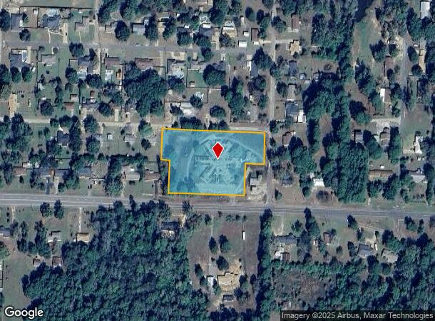 1383 Johnson Dr, Rusk, TX Parcel Map