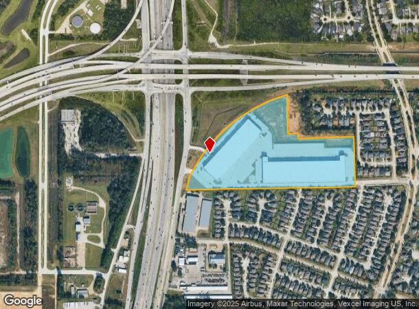 22600 Interstate 45, Spring, TX Parcel Map