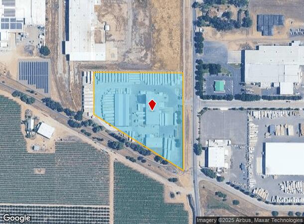  1541 S Buttonwillow Ave, Reedley, CA Parcel Map