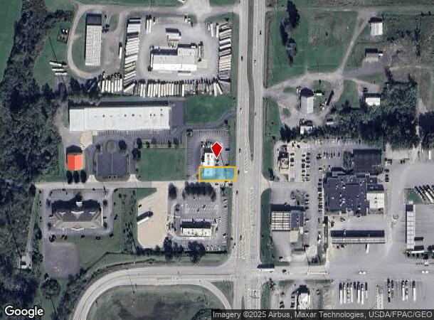  2370 N Main St, Hubbard, OH Parcel Map