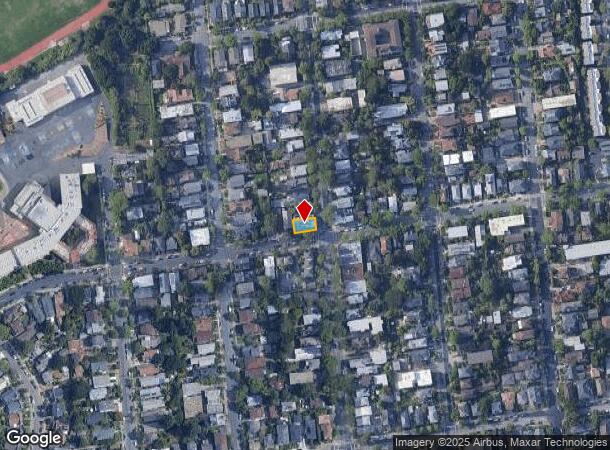  1346 Martin Luther King Jr Way, Berkeley, CA Parcel Map