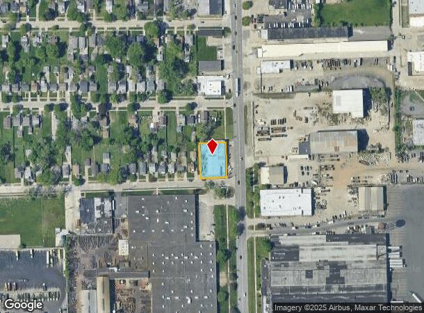  22525 Hoover Rd, Warren, MI Parcel Map