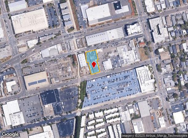  1017 Folger Ave, Berkeley, CA Parcel Map