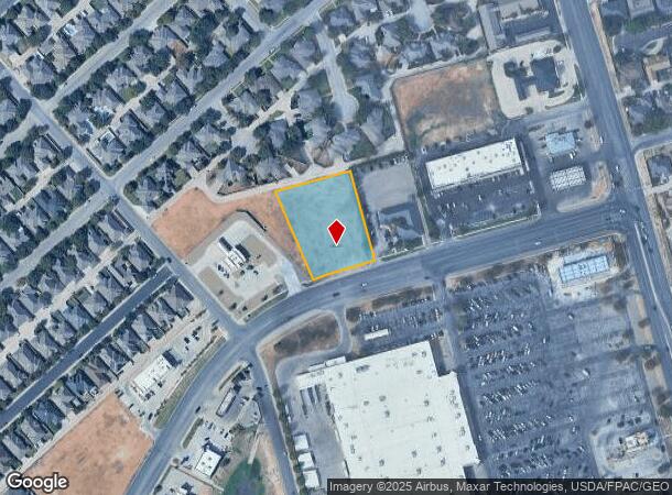  4600 Briarwood Ave, Midland, TX Parcel Map