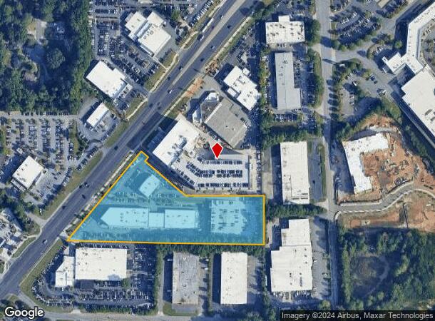  5805B Peachtree Industrial Blvd, Atlanta, GA Parcel Map