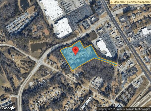  1200 Lanier Mill Cir, Oakwood, GA Parcel Map