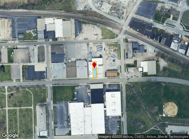  2107 E Washington Blvd, Fort Wayne, IN Parcel Map