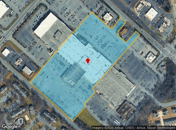 2115 W Roosevelt Blvd, Monroe, NC Parcel Map