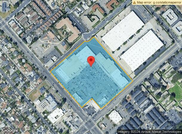  12727 Van Nuys Blvd, Van Nuys, CA Parcel Map