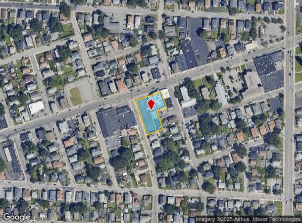 665 Central Ave, Pawtucket, RI Parcel Map
