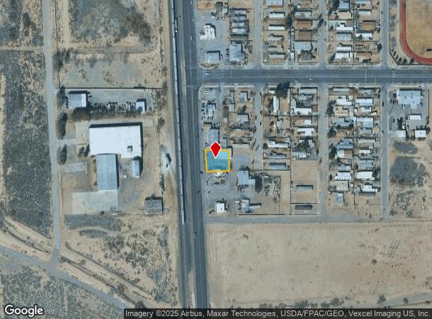 929 Main St, Anthony, TX Parcel Map