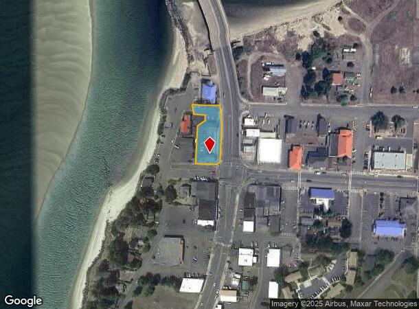 650 Nw Hemlock St, Waldport, OR Parcel Map
