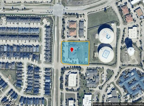 1020 N Watters Rd, Allen, TX Parcel Map