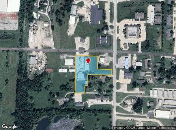  100 E Saint Eunice Rd, Fulton, MO Parcel Map