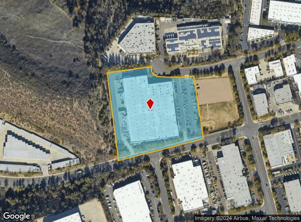  12400 Stowe Dr, Poway, CA Parcel Map