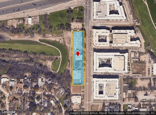 1909 N Beckley Ave, Dallas, TX Parcel Map