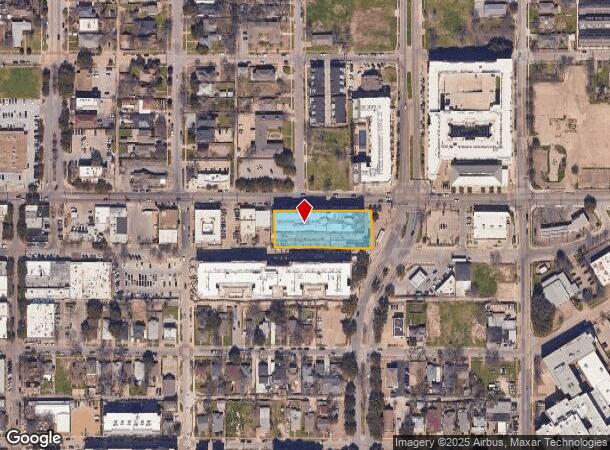  196 W Davis St, Dallas, TX Parcel Map