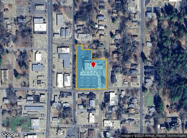  100 W Grove St, El Dorado, AR Parcel Map